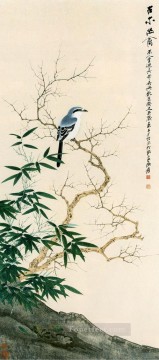Pájaro Chang Dai Chien en primavera tradicional chino Pinturas al óleo